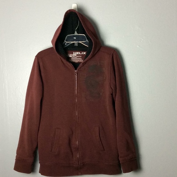 boys fur lined hoodie